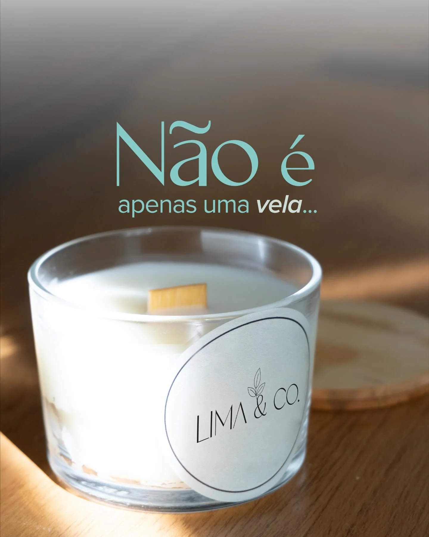 Vela Lima & Co. Maçã com Canela